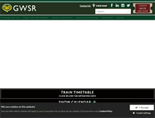 Tablet Screenshot of gwsr.com